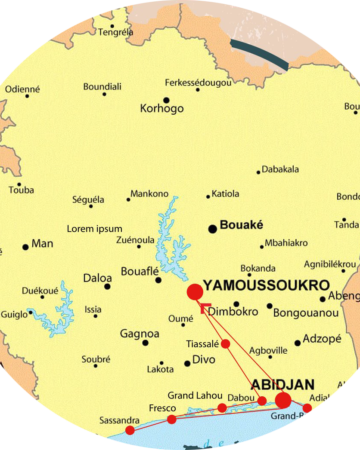 Tour ABIDJAN - YAMOUSSOUKRO